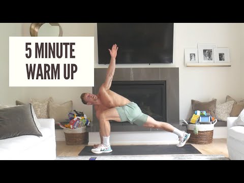 5 MIN WARM UP for at home workouts (no jumping)