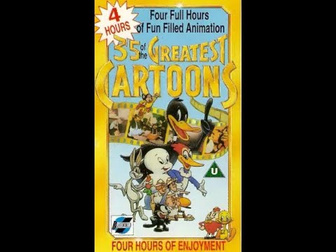 35 of the Greatest Cartoons (1991, Full VHS)