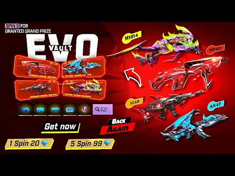 Free Fire New Evo Vault Event 100% Confirm ✅🥳 | Fire New Event | Ff New Event | Ff new event today