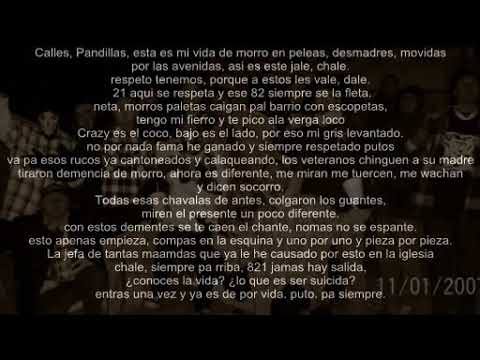 Respetas o Mueres - Under Side 821 (c/ letra)