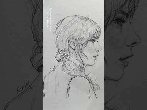 The Loomis Method for Drawing Faces  #portraitdrawing #drawingtutorial