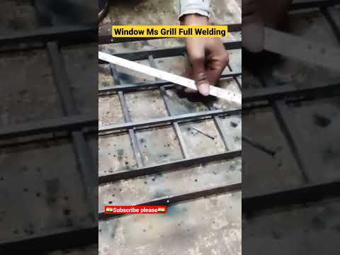 how to making MS grill full welding||#youtubeshots