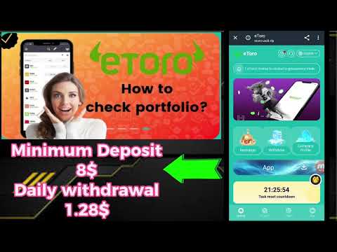 New Latest High Profitable USDT Earning Project | Best USDT Earning Site ETORO