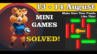 Hamster Kombat MINI GAME For 13 - 14 August