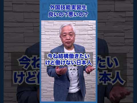 Q.外国人技能実習生...これは良いの？悪いの？