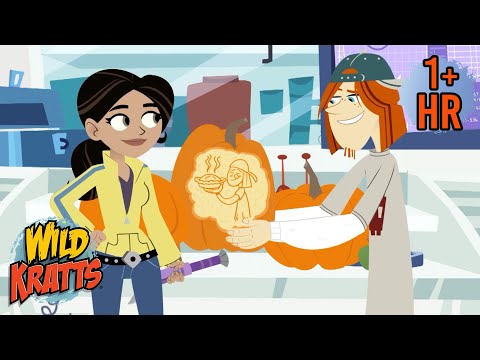 Pumpkin Carving with Aviva and Jimmy | Happy Halloween | New Compilation | Wild Kratts