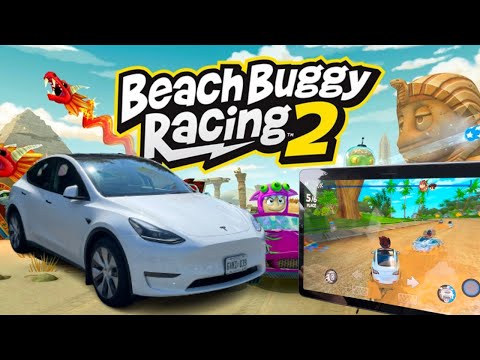 Tesla Model Y Off-Road Adventure! Beach Buggy Racing 2 Gameplay