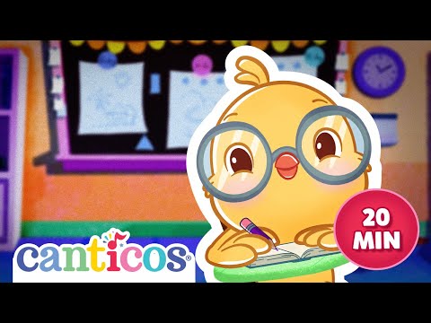 ¡Aprendamos con los Pollitos! | Canciones Infantiles | Música para Niños @canticosworld