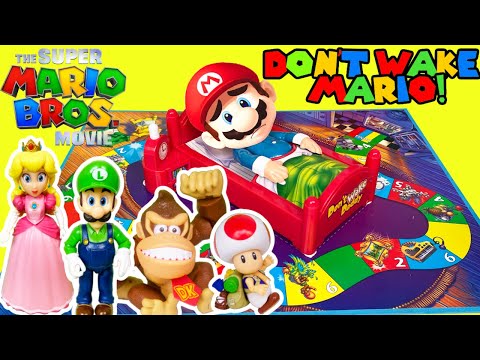 DON'T WAKE MARIO! Super Mario Bros Movie Game! Donkey Kong