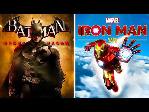 Batman VR vs Iron Man VR | Batman: Arkham Shadow | Iron Man VR | Full Game | No Commentary