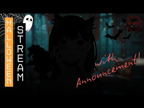 『Halloween Stream』Ssst! Nonton cover baruku yuk! +  ANNOUNCEMENT!!〔Dina Mostarterra | LIVIUM〕