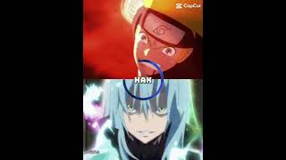 Rimuru vs Naruto #naruto #tensuraseason3