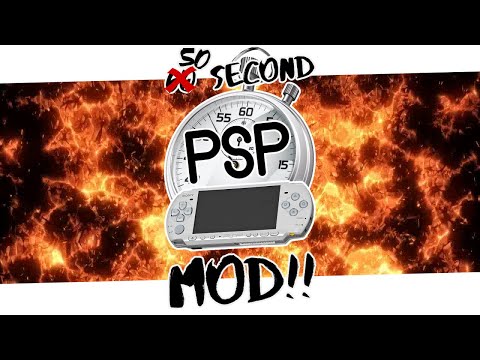 Modding a PSP in 50 Seconds! // Modding Made Easy! #shorts