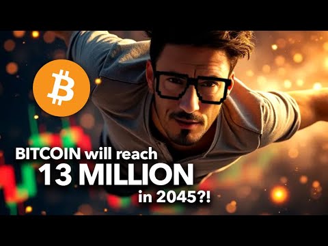 BITCOIN will reach 13 MILLION in 2045!?