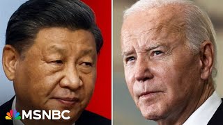 Why is Xi Jinping excited for President Biden to leave office?