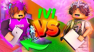 1V1ING The BEST MOBILE PLAYER on MOBILE in MM2.. 😂(Murder Mystery 2) *Funny Moments*