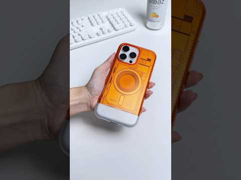 🍊 you glad it’s here #tech #iphone #phonecase #spigen