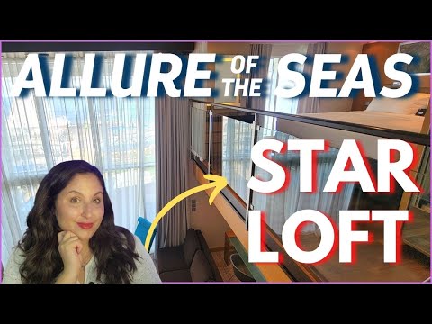 Star Loft Suite, Allure of the Seas, Royal Caribbean Stateroom Tour 1720