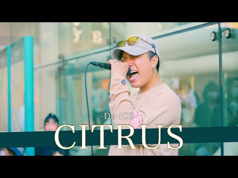 【歌詞付】こんな上手く歌える人いる？圧倒的高音に度肝抜かれる！？ CITRUS / Da-iCE【川崎路上ライブ-24.9.15】by 髙橋一輝