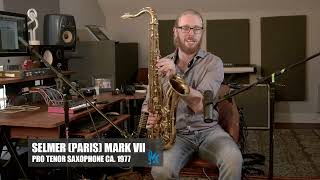 Selmer Paris Mark VII Pro Tenor Saxophone ca. 1977 (used)