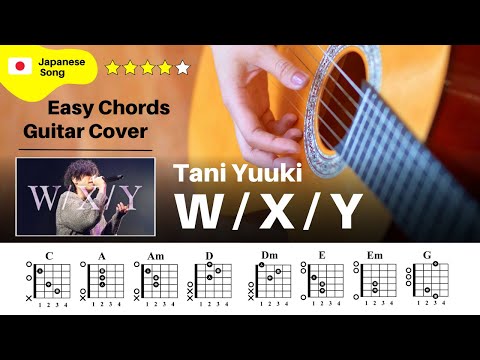 【イントロ】Tani Yuuki / W/X/Y：ギター解説動画【TAB譜】