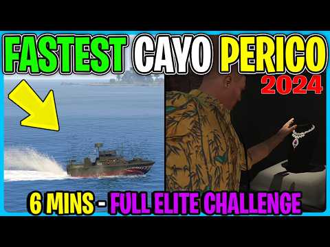 Fastest SOLO CAYO PERICO HEIST Without Glitches 2024! - GTA 5 Online