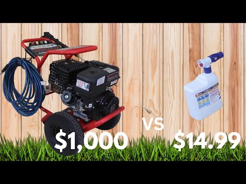 pressure washer vs cleaner  EPIC GRUDGE MATCH