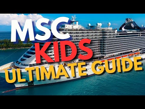 Ultimate Kids' Paradise on the MSC GRANDIOSA Doremiland, Kid's Club Tour, MSC Cruise Ship