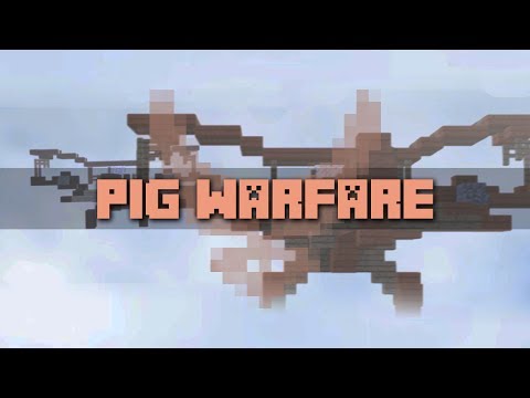 The Great Pig Warfare Battle (Minecraft Machinima)