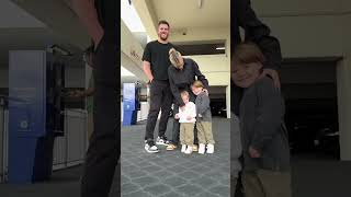 Parking garage family fit check  #family #outfits #toddleroutfits  #shorts