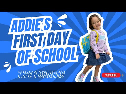 TYPE 1 DIABETIC GOES TO SCHOOL! #FIRSTDAYOFSCHOOLVLOG