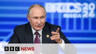 President Vladimir Putin says Nato expansion 'violates' Russian security | BBC News