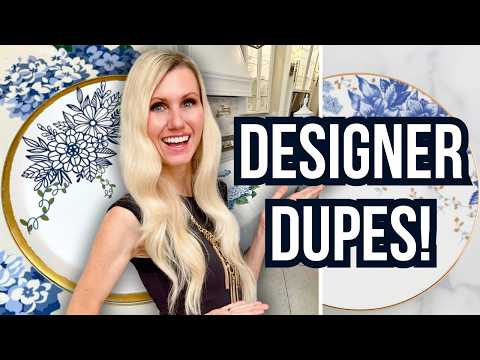 LUXURY *HOME DECOR DUPES* GET The DESIGNER LOOK For LESS!