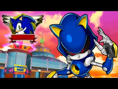 Sonic Adventure DX || Twinkle Park Stage A [Metal Sonic]