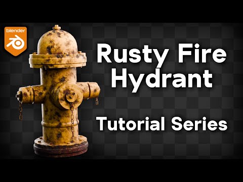 Rusty Fire Hydrant - Course Trailer (Blender Tutorial Series)