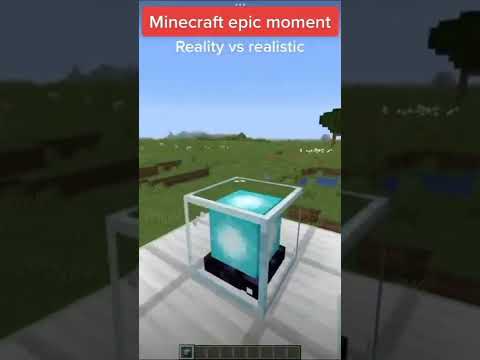 Reality vs Realistic Minecraft #shorts