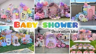 balloon decoration ideas for baby shower decorations||diy baby shower decorations||baby shower ideas