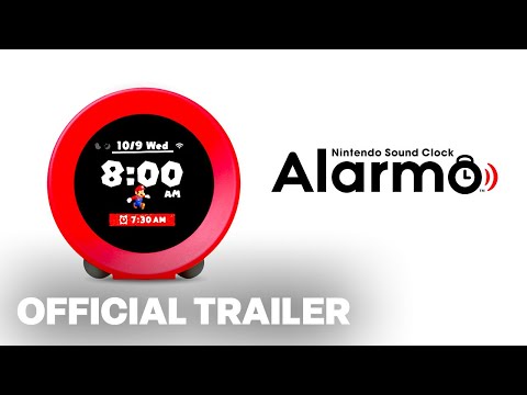 Nintendo Sound Clock: Alarmo – Announcement Trailer