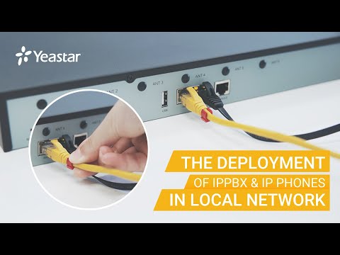 The Deployment of IP PBX & IP Phones in Local Area Network