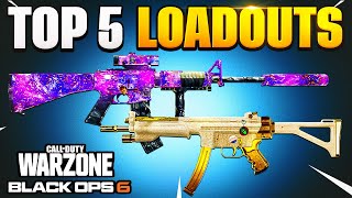 Top 5 Loadouts in Warzone Black Ops 6 - Stats & TTK Charts