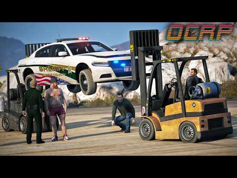 Unsolicited Forklift Oil Changes in GTA RP | OCRP