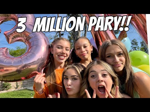 JOIN OUR 3 MILLION PARTY!! 🎉