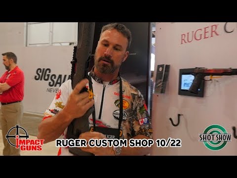 Ruger Custom Shop 10/22 Competition Rifle - SHOT Show 2019