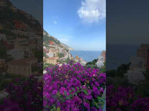 Positano in Amalfi Coast, Italy🇮🇹🤍 #4kwalk #amalficoast #positano #amalfi #italywalkingtour