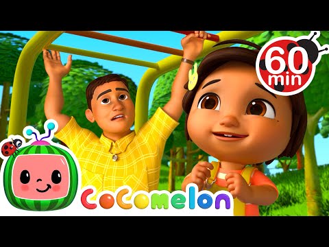 Climb the Monkey Bars! | Cocomelon Nursery Rhymes for Kids