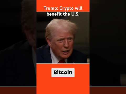 Trump Says Crypto Will Benefit the United States #crypto #bitcoin #politics