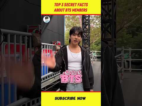 TOP 3 Secret Facts About BTS  #shorts #bts #jungkook