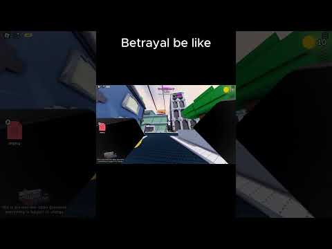 Betrayal be like #foryou #roblox #shorts