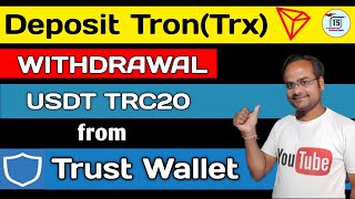 How to Withdrawal USDT TRC20 from Trust Wallet || How to Deposit Tron (Trx) in Trust Wallet