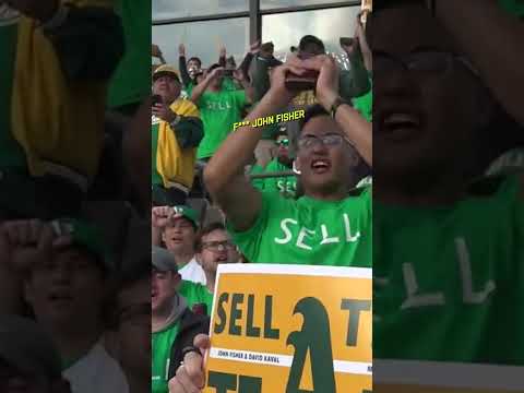 Athletics Fans Reverse Protested Their Own Team